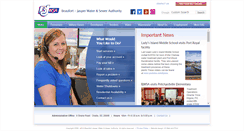 Desktop Screenshot of bjwsa.org